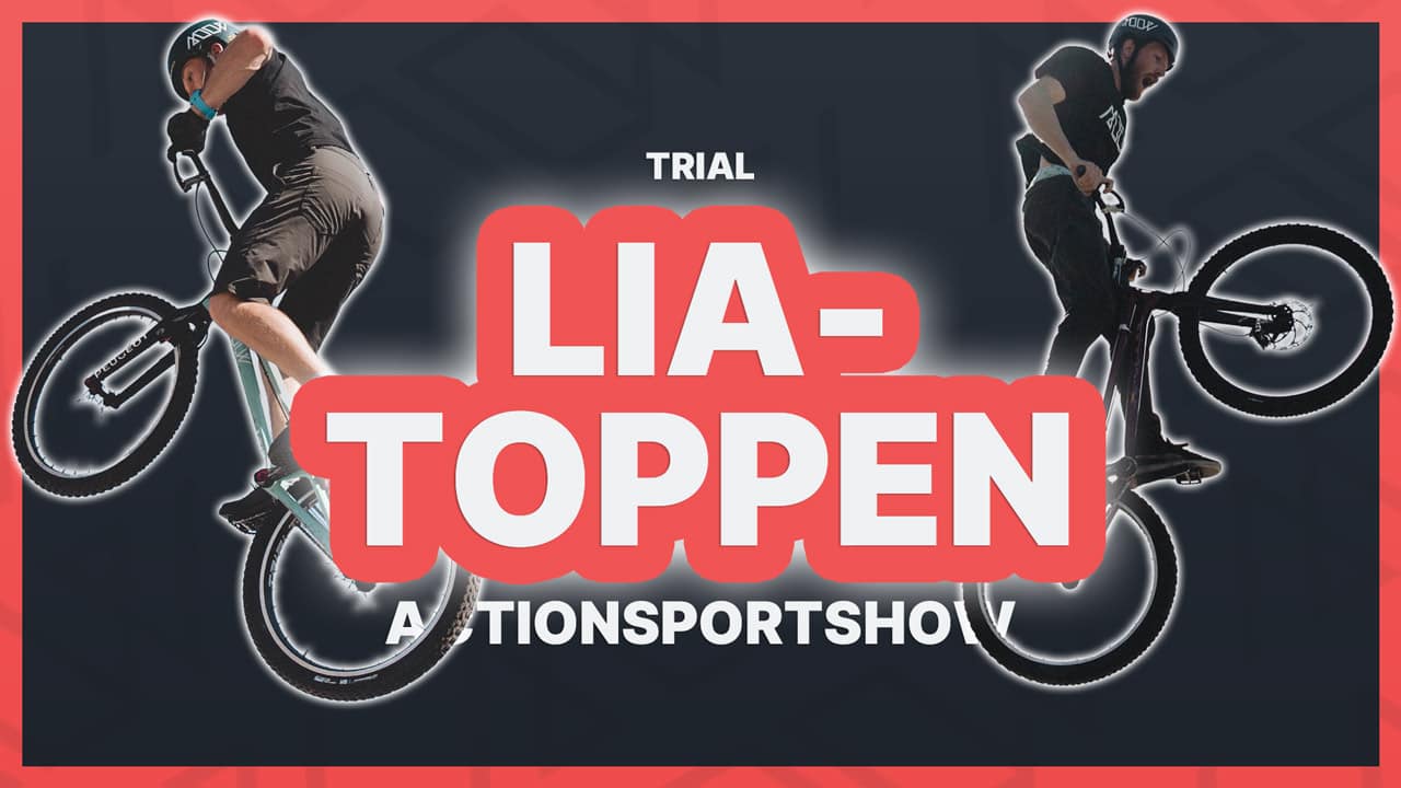 Show på Liatoppen Skiskytterfestival