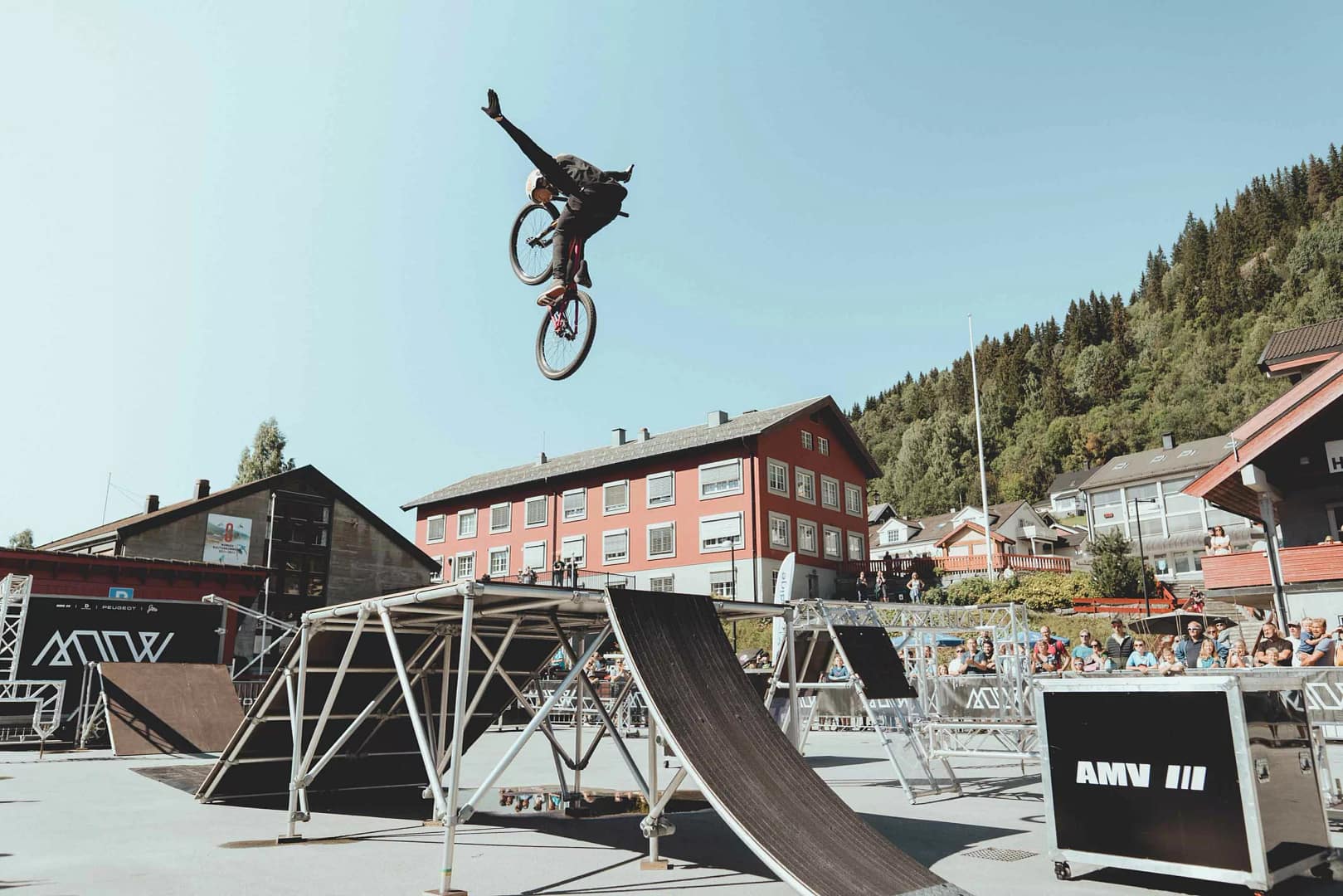 En av MOOWS disipliner: MTB/BMX freestyle