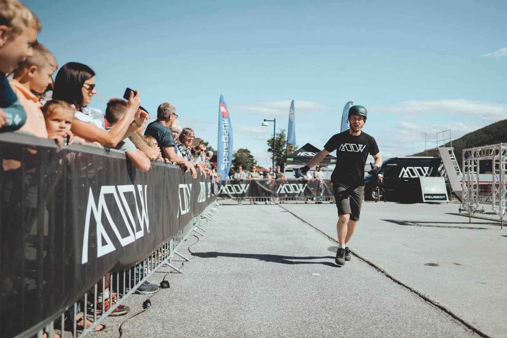 Erik Solbakken actionsportshow på Huckfest 2022