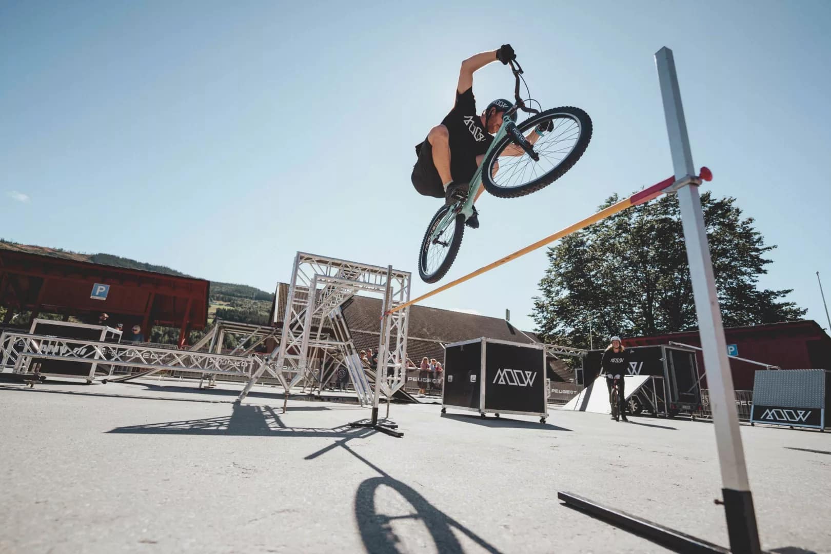 Erik Solbakken actionsportshow på Huckfest 2022