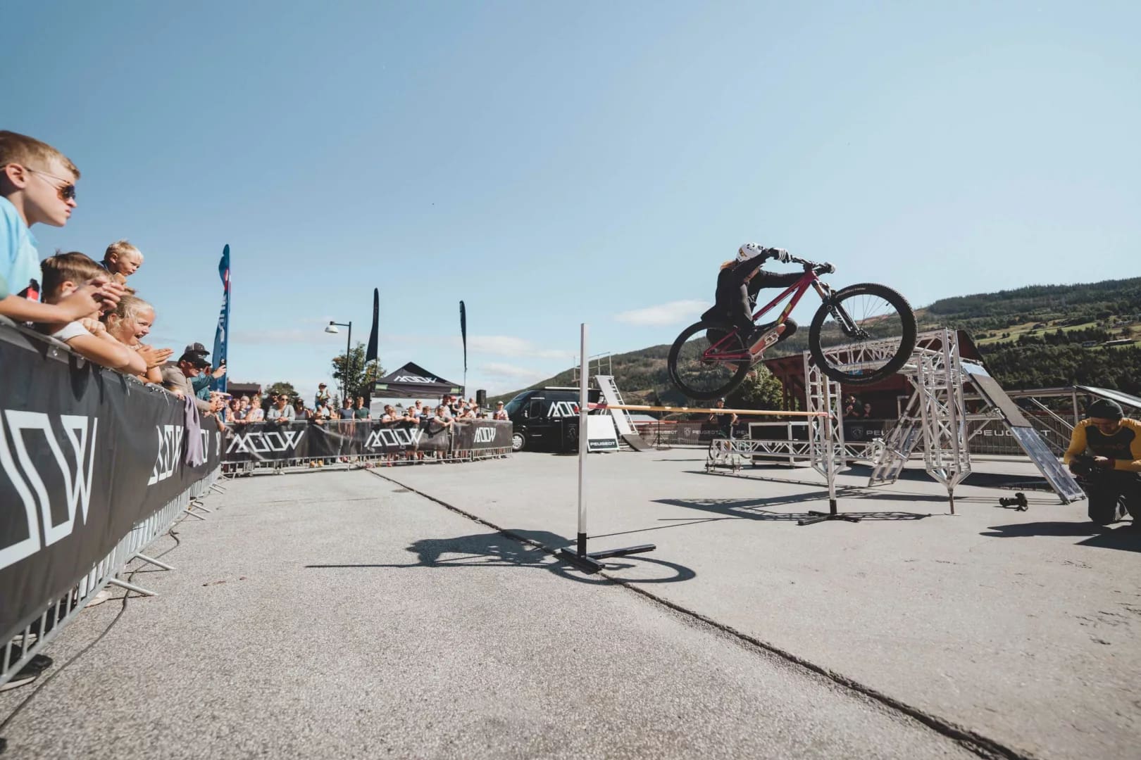 Adrian Tell - actionsportshow på Huckfest 2022