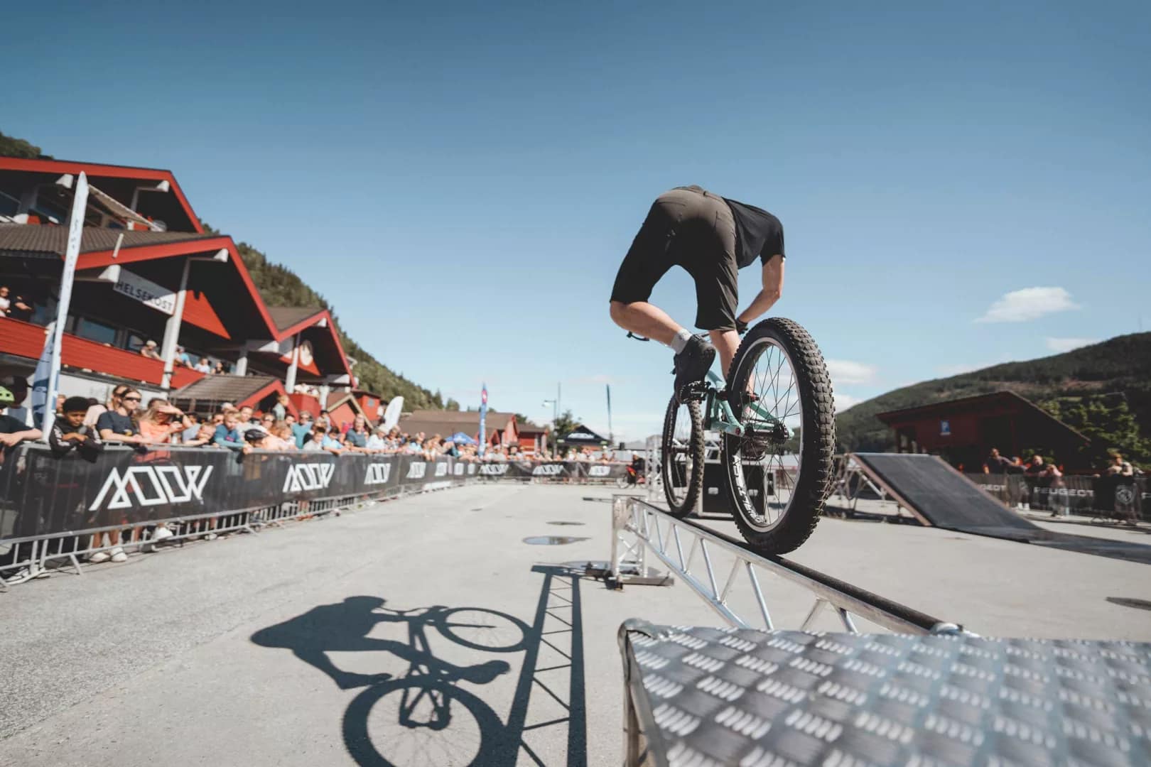 Erik Solbakken på Huckfest