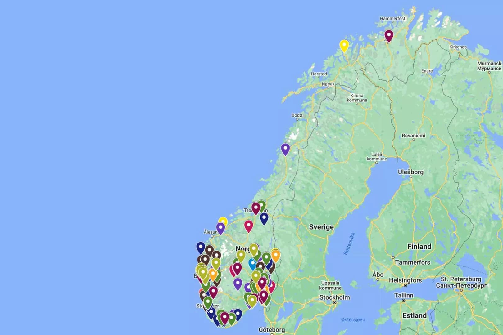 Om MOOW - over hele Norge