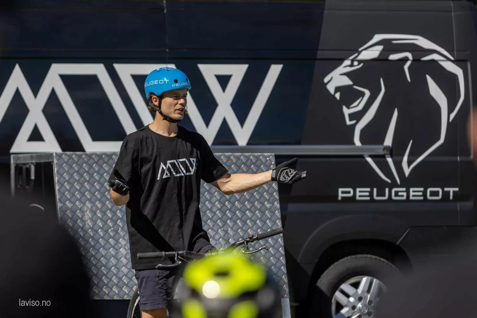 Eirik stod for pratingen under showene