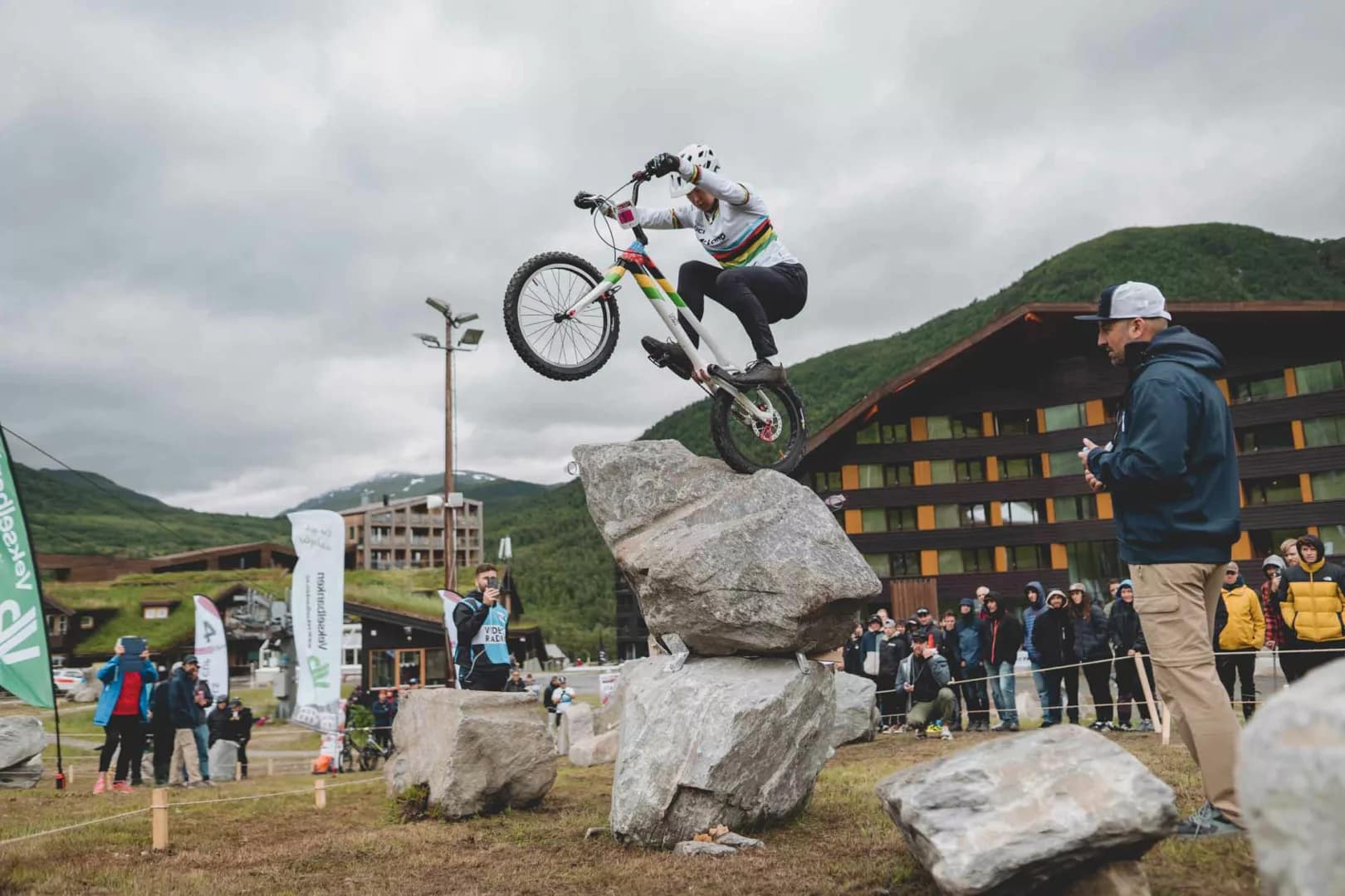 Regjerende verdensmester i trial i klassen kvinner elite, Nina Reichenbach