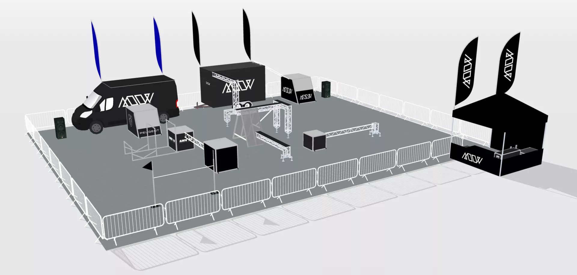 Premiumriggen - den mellomste av våre showrigger