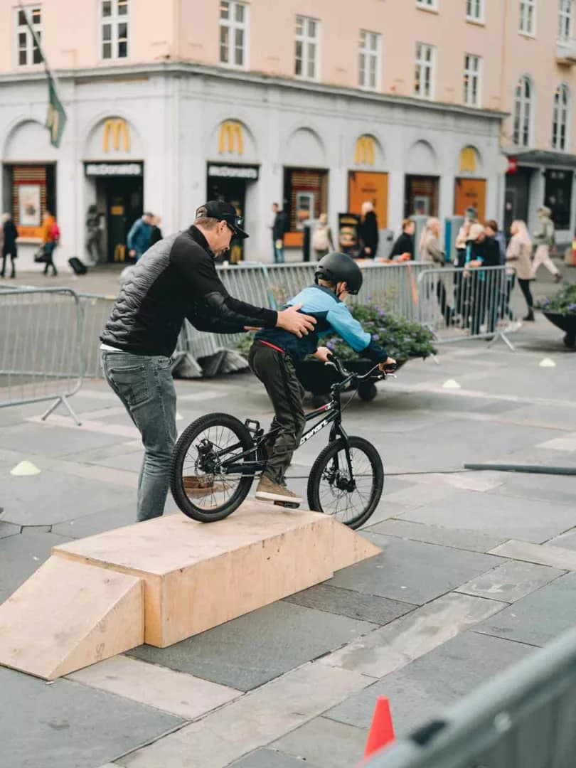 Aktiviteter til arrangement - Kurs i trial, terrengsykling, bmx og parkour